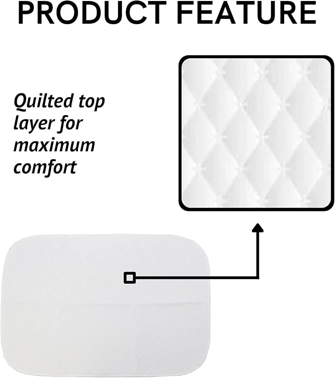 Midlee Reusable Washable Dog Pee Pads XL 60"x72" – Pack of 3 | Waterproof Puppy Training Pads, Whelping Mat, Incontinence Pad for Large Dogs