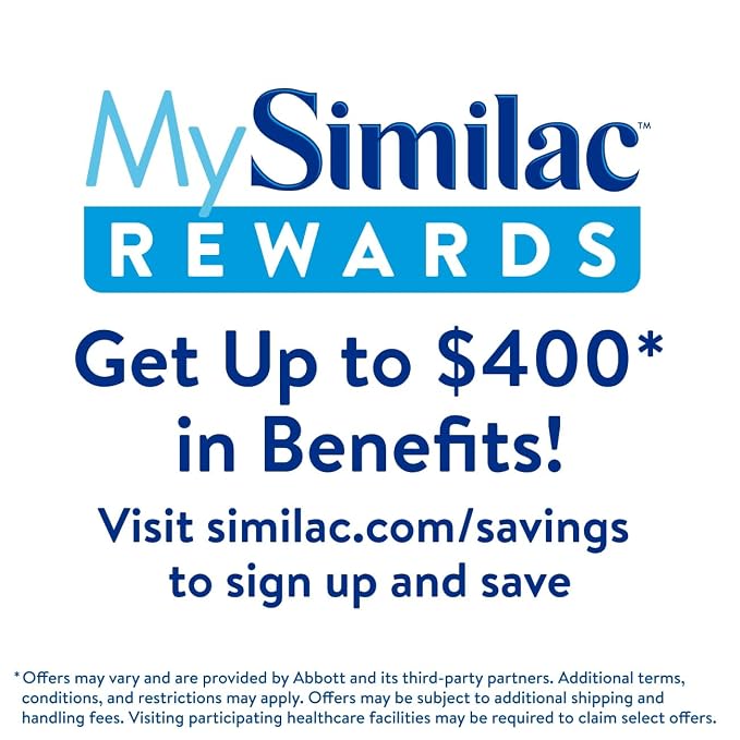 Similac 360 Total Care Infant Formula, Has 5 HMO Prebiotics, Our Closest Prebiotic Blend to Breast Milk, Non-GMO,‡ Baby Formula, Ready to Feed, 2-fl-oz Bottle, Pack of 12