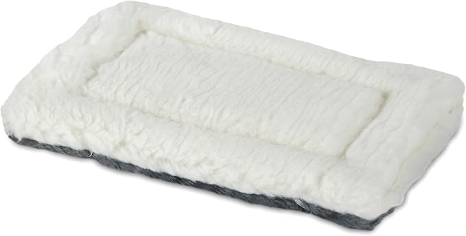 MidWest Homes For Pets Reversible Pet Bed; Machine Washable; Great for Toy Dog Breeds; Spotted Gray; 18"; 40218-FVGYS (Pack of 2)