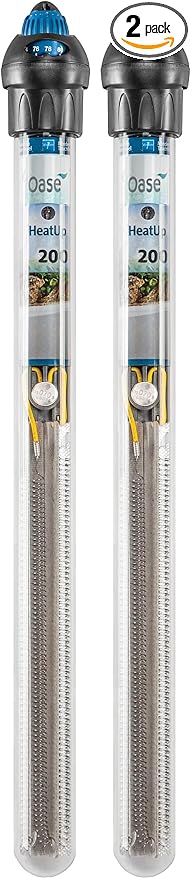 OASE Indoor Aquatics HeatUp 200 Watt Aquarium Heater (Pack of 2)