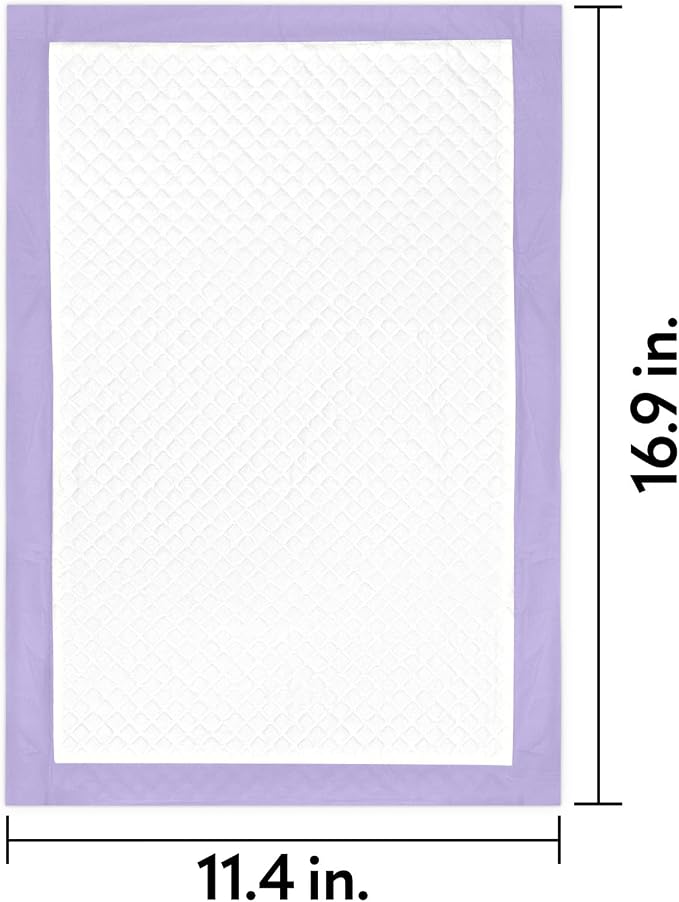 Paw Inspired Cat Pads, Generic Refills for Tidy Cats Breeze Litter Box System, Disposable Kitty Litter Liners for Easy Cleaning, Super Absorbent Pee Pads, 16.9 x 11.4 Inch (Scented, 20 Count)