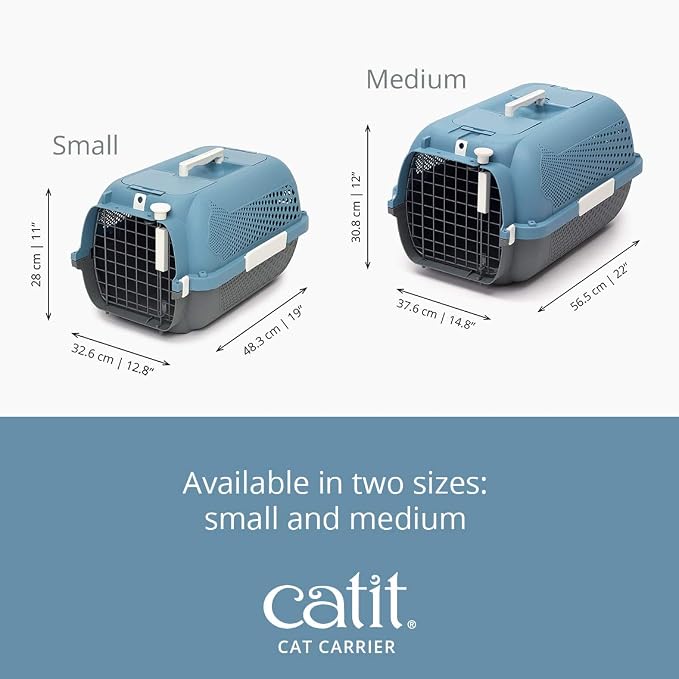 Catit Voyageur Cat Carrier, Small, Turquoise, 41381