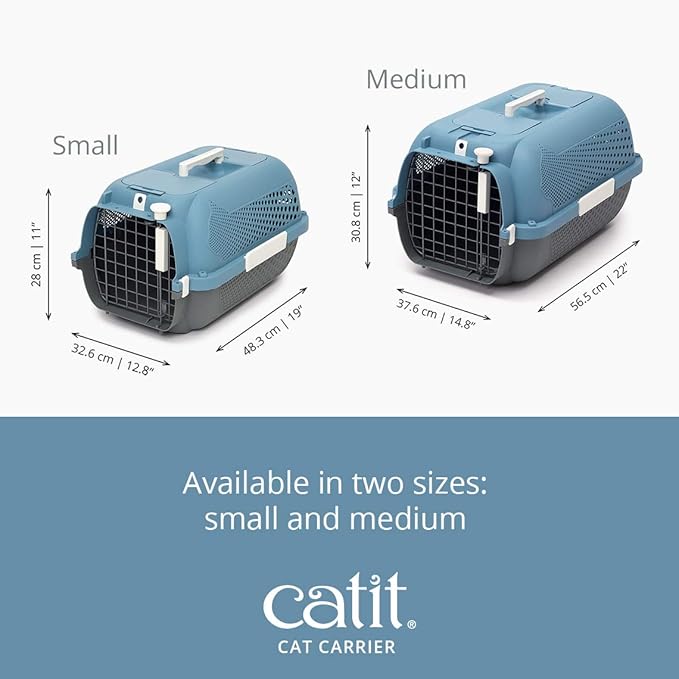 Catit Voyageur Catr Carrier, Medium, Turquoise, 41384