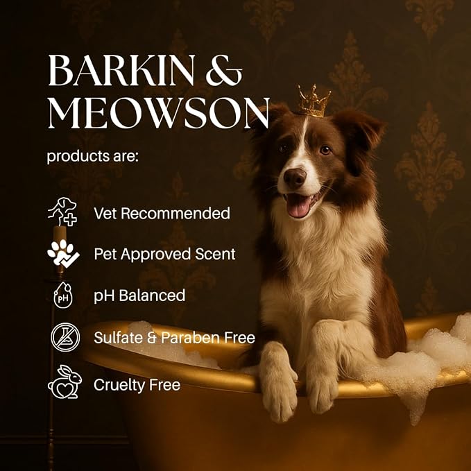 Barkin & Meowson MedExpert Hypoallergenic Intensive Hydration Shampoo 350ml / 11.83 fl.oz for Sensitive Skin, Dogs and Cats - Fragrance Free