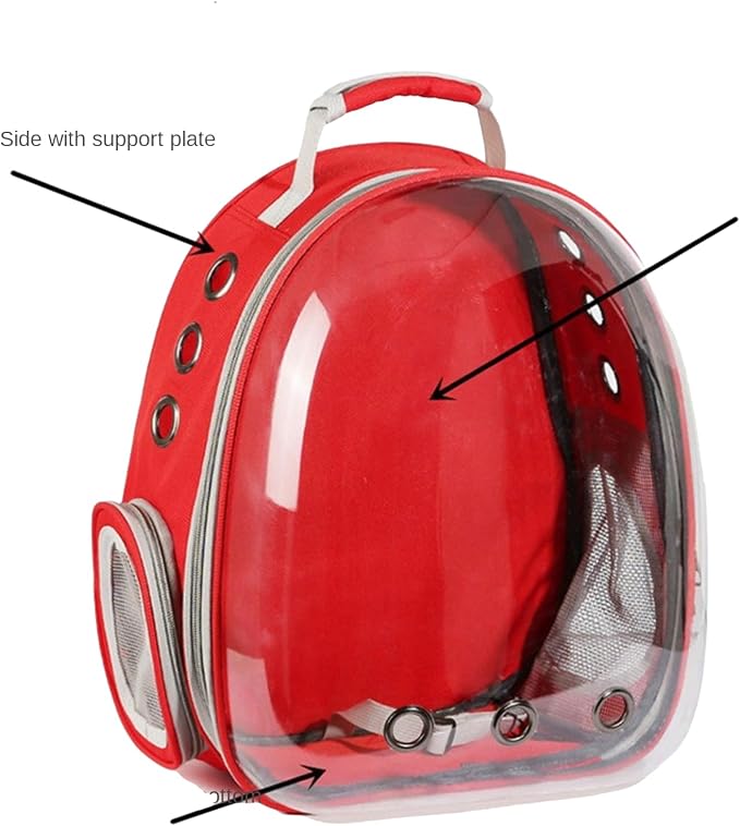 Pet Bag Transparent Space Cabin Backpack Breathable Outdoor Portable Backpack Large Capacity Pet Aviation Box Cat Bag