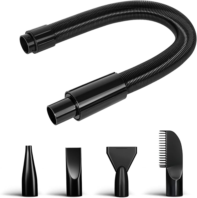 High Velocity Dog Hair Dryer Hose with 4 Nozzles