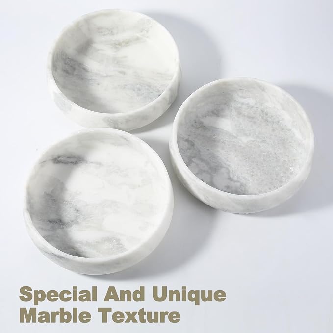 Karibiber Grey Marble Dog Bowl, 6lbs Non-Slip,Non-Tipping Heavy Dogs Food Bowl, Large Dog Dish, Weighted Food and Water Bowls for Large Dogs, Natural Marble, Easy to Clean, Holds 6 Cups