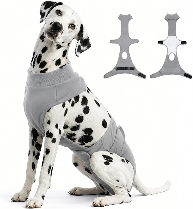 Dog Diapers Female Male，Washable Reusable Period Diapers & Belly Bands, Adjustable Abdominal Wounds Bandages for Heat Cycles & Incontinence, After Surgery, Anti-Harassment or Senior Dogs