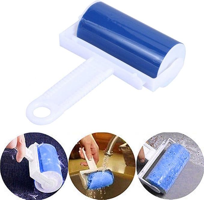 Dust Cleaner Wiper Roller Tools Lint Sticky Picker Pet Hair Clothes Fluff Remover
