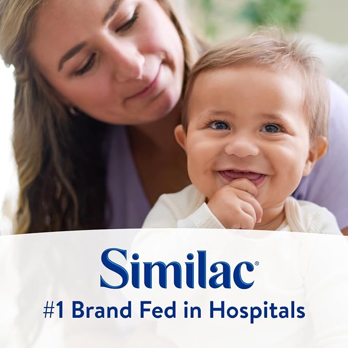 Similac Advance Infant Formula with Iron, Ready-to-Feed Baby Formula, 32-fl-oz Bottle, Pack of 6
