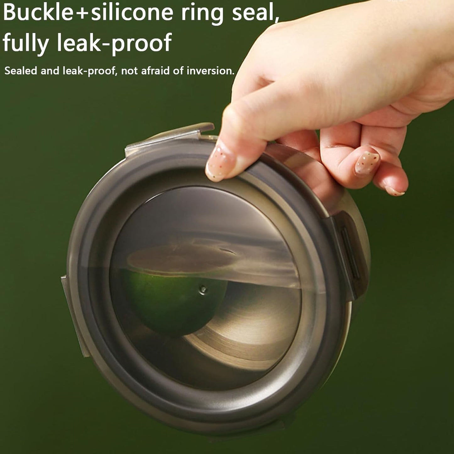 2Pack Cat Food Container, Reusable Can Cat Food Storage Container with Airtight Lid,Stainless Steel Pet Food Storage Containers,2 Cat Food Spoons for Dog Food Storing,Keep Canned Cats Food Fresh