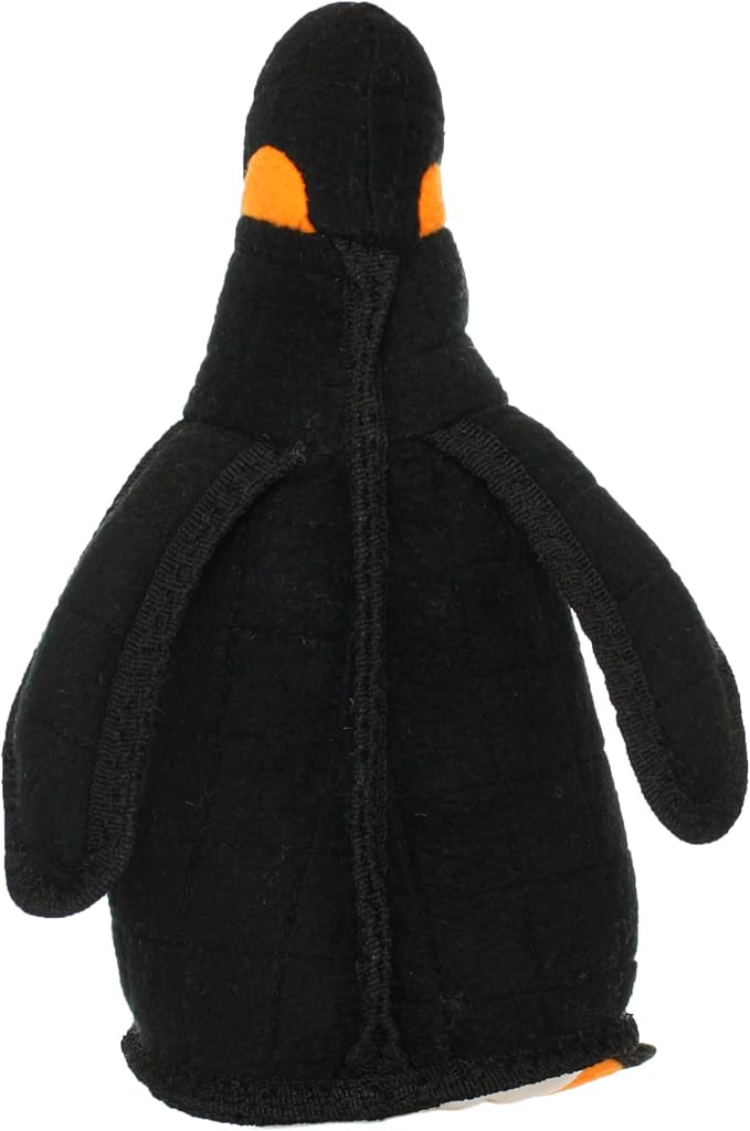 TUFFY® - Original : Penguin Dog Toy : : Ultra Durable Plush Toy with Multiple Layers & Reinforced Seams, Washable and Floats, Original Construction