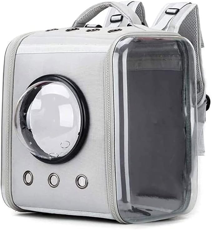 Cat Backpack Small Dog Backpack Carrier Expandable with Breathable Mesh Airline Approved for Travel Hiking Walking Outdoor Use
