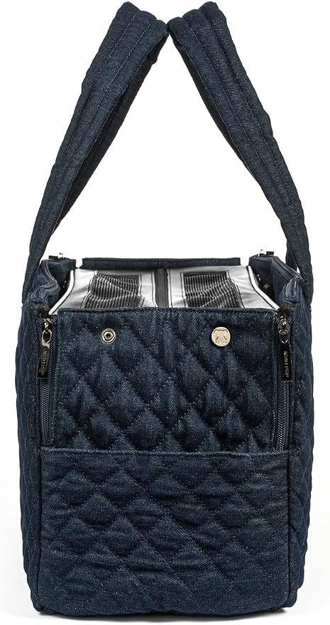 Shell Tote (ONLY for USE Interchangeable Base Pet Carrier, Quilted Denim Blue)