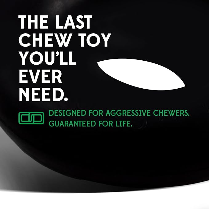 Goughnuts — Dog Toys for Aggressive Chewers | Virtually Indestructible Dog Toys for Medium Breeds Such as Pit Bulls and German Shepherds | Heavy Duty Dog Toy | Green