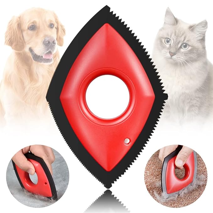 Pet Hair Remover Cat Cleaning Device Carpet Sofa Car Detail Scraper Dog Lint Removal Silicone Brush