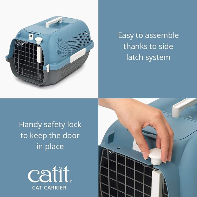 Catit Voyageur Catr Carrier, Medium, Turquoise, 41384