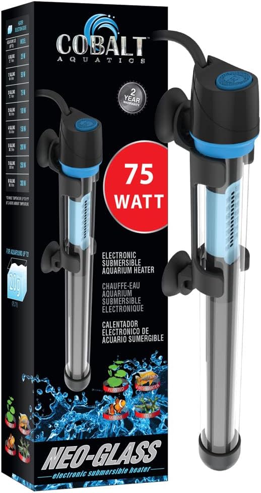 Cobalt Aquatics Neo-Glass Aquarium Heater 75w