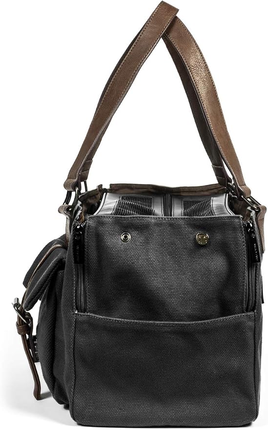 Shell Tote for use Interchangeable Base Pet Carrier (Shell Tote) (Shell Tote ONLY for USE with Base PET Carrier, Weekend Canvas Black)
