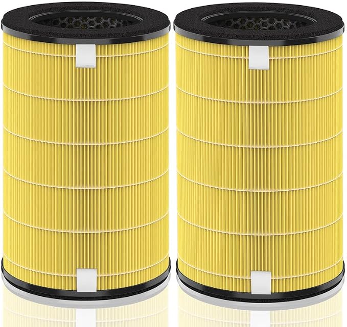 AP-T45 AP-T40FL Replacement Filter Compatible with 1461901 HoMedics Air Puri-fier Filter Replacement for AP-T40 AP-T40WT AP-T45WT H13 True HEPA Filters for Pet Care, 2-Pack