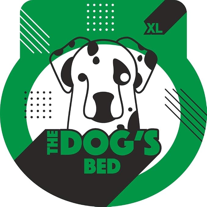 The Dog’s Bed Replacement Outer Cover, Plush Fabric, Black Plush, XL, 6-Inch