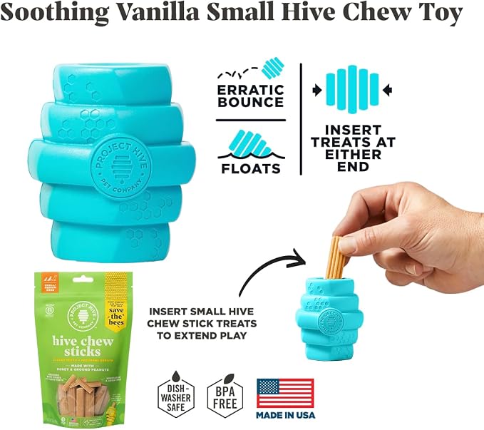 HIVE Parent (Soothing Vanilla, Hive Chew Toy for Small Dogs)