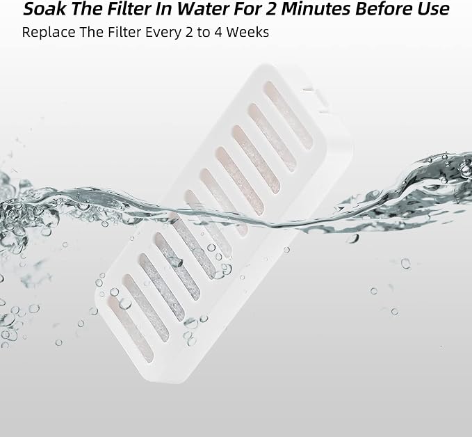 Cat Water Fountain Replacement Filters 8 Pcs