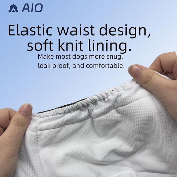 AIO Washable Male Dog Belly Band Pet Diapers Cute Claws Washable Male Puppy Diapers Belly Bands Reusable Dog Diapers Dog Diapers Male XL(Rainbow,Cow Pattern,Gray Claws)