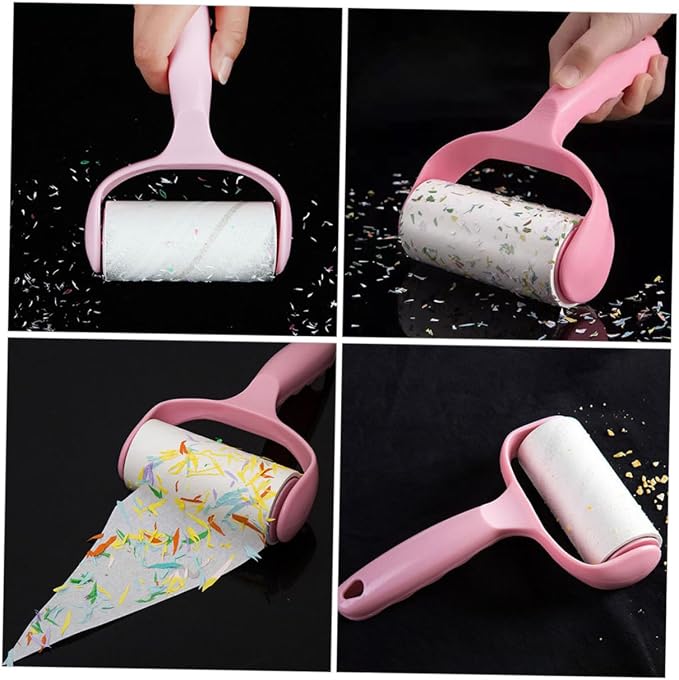 GALPADA 5sets Lint Roller for Pet Hair Removal Compact Handheld Tool for Clothes Couch Carpets and Travel Use Fuzz Cleaner