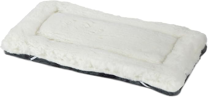 MidWest Homes for Pets Reversible Pet Bed; Machine Washable; Great for Small Dog Breeds; Spotted Gray; 22"; 40222-FVGYS