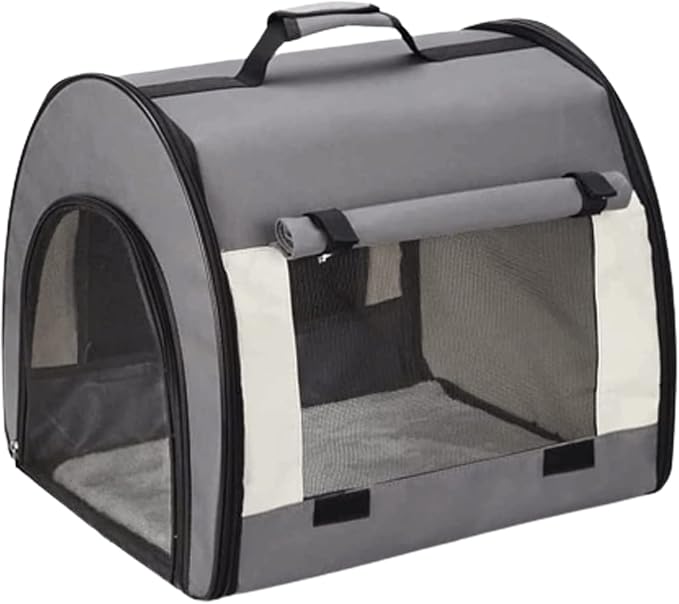 OLOTU Pet Backpack Collapsible Cat Carrier, Soft Side Pet Carrier for Cats Dogs and Small Animals, Portable Cat Backpack Carrier 42 * 42 * 46CM Spacious