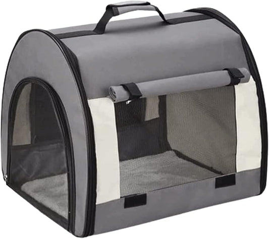 OLOTU Pet Backpack Collapsible Cat Carrier, Soft Side Pet Carrier for Cats Dogs and Small Animals, Portable Cat Backpack Carrier 42 * 42 * 46CM Spacious