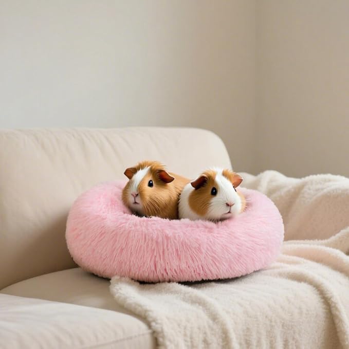 Bunny Bed Rabbit Hideout Large Soft & Comfortable Small Animal Bedding Cozy Bed Mat Warm Hideaway Cage Accessories for Guinea Pig