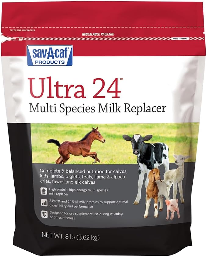 Ultra 24 Livestock Milk Replacer, 8-Lbs.