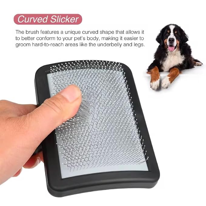 2026 Large 7-in-1 Professional Pet Grooming Kit for Dogs & Cats Complete Grooming Solution for Shedding, Dematting, Trimming & Cleaning