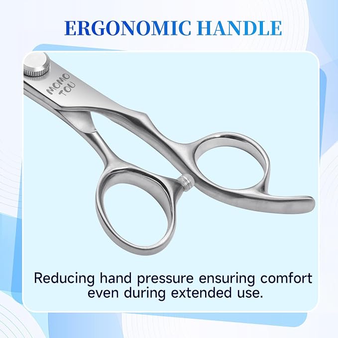 6.5 Inch Thinning Dog Grooming Scissors, 9CR Stainless Steel Pet Blender Shears, Smooth Cutting for Dogs and Cats