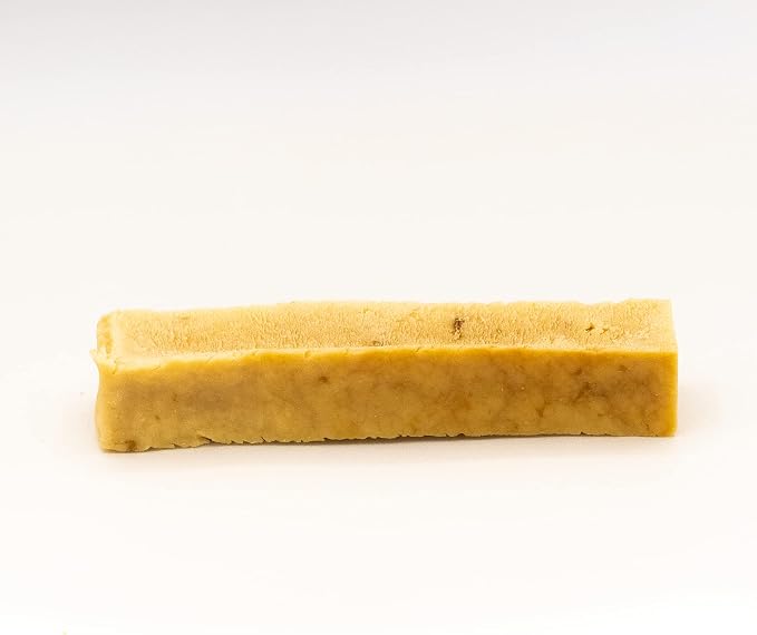 EcoKind Yak Cheese Himalayan Dog Chews, Yak Chews for Large Dogs, Long Lasting Bone for Aggressive Chewers, Only 4 Ingredients, Natural High Protein Dog Treats, No Additives, Chicken, Large - 3 Chews