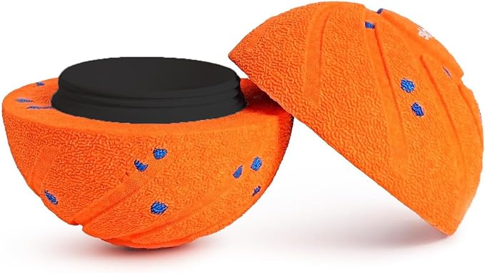 T02 Interactive Dog Ball Shell for 82mm Smart Dog Toy – Lightweight 90g Replacement Outer Shell, 2-in-1 Fetch & Throw Dog Ball for Independent Play, Compatible with T02 Removable Motor