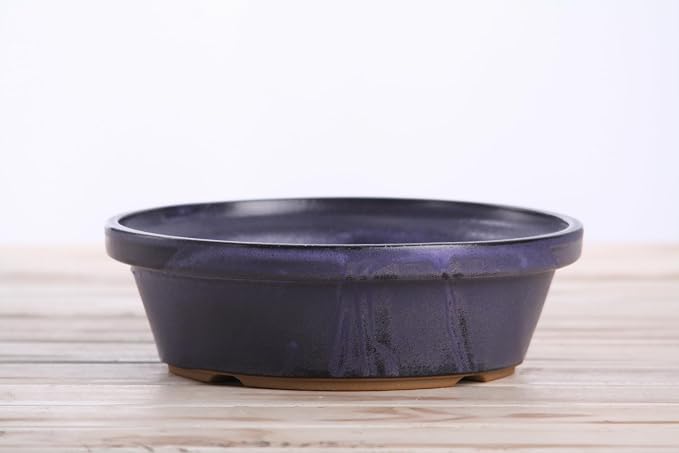 Willow Ceramics Dog Bowl – Handmade Ceramic Slow Feeder, 13.5oz Anti‑Gulp Bowl for Small to Medium Dogs, Dishwasher Safe, Made in USA (Purple, 6inch)