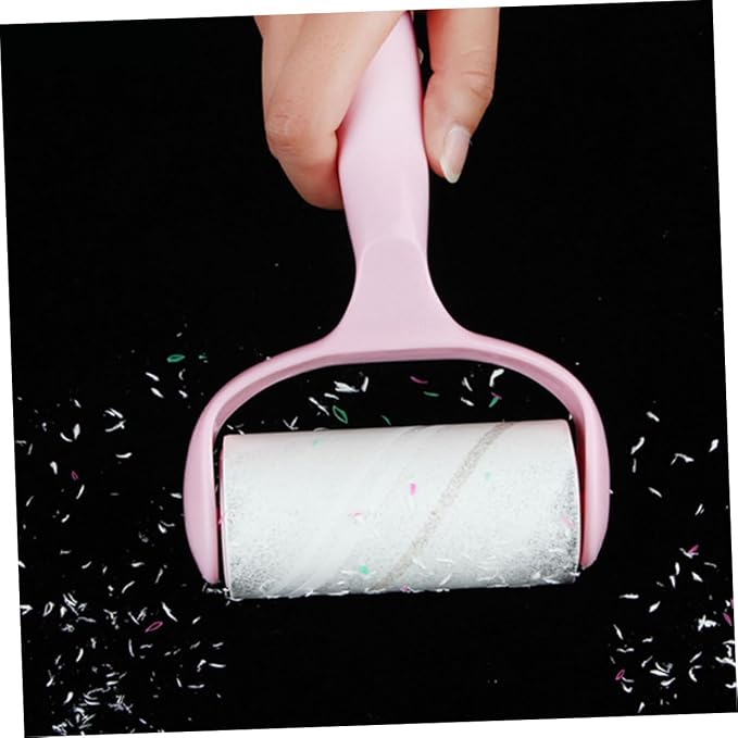 Beaupretty 4sets Portable Lint Roller for Pet Hair Removal Handy Clothes Cleaner Cover Compact and Lightweight for Home and Travel Use