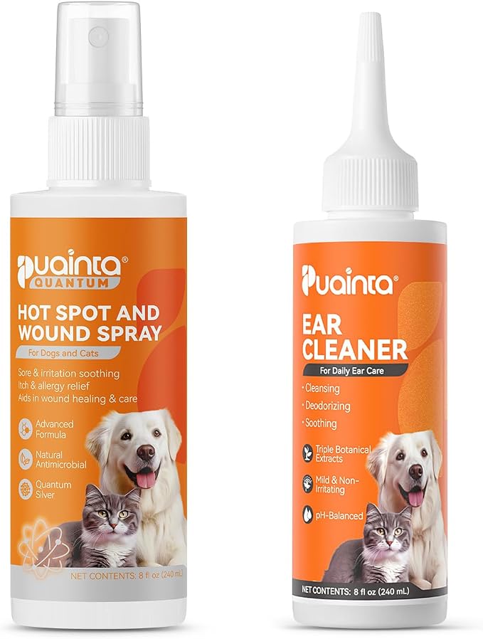 PUAINTA Hot Spot Spray 8oz + Eye Drops 8oz
