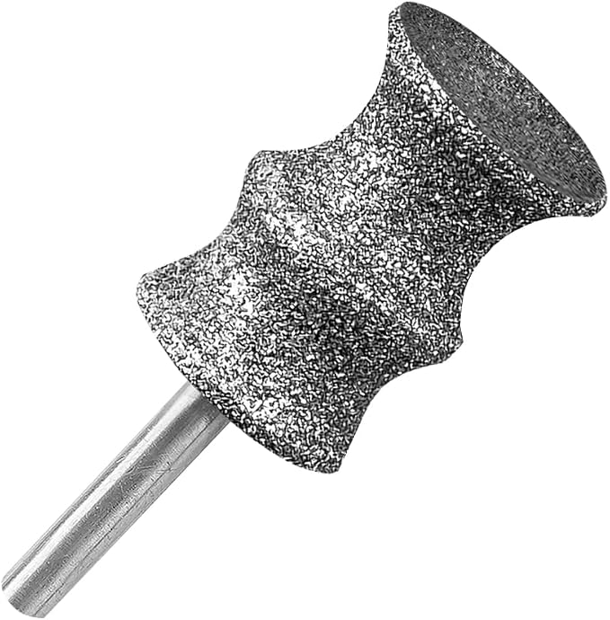 Diamond Dremel Dog Nail Grinder Bits for Rotary Tool-1/8'' Dremel Dog Nail Grinder Attachment-Pet Nail Grinder Bit Work for Animals Nail Care Large C 1P