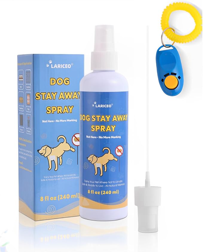 8 Oz Gentle and Effective Pet Behavior Aid, Help Dogs Stop Marking in Your Home, Effective Training Spray for Dogs to Stop Unwanted Marking and Messy Urination