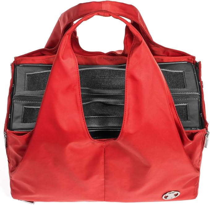 Shell Tote (ONLY for use Interchangeable Base PET Carrier) Sporty RED