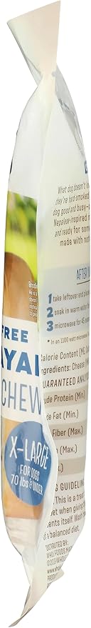 Whole Paws, Himalayan Yaky Dog Chew, Lactose & Grain Free, X-Large (For Dogs 70 lbs & Under), 5.5 Ounce