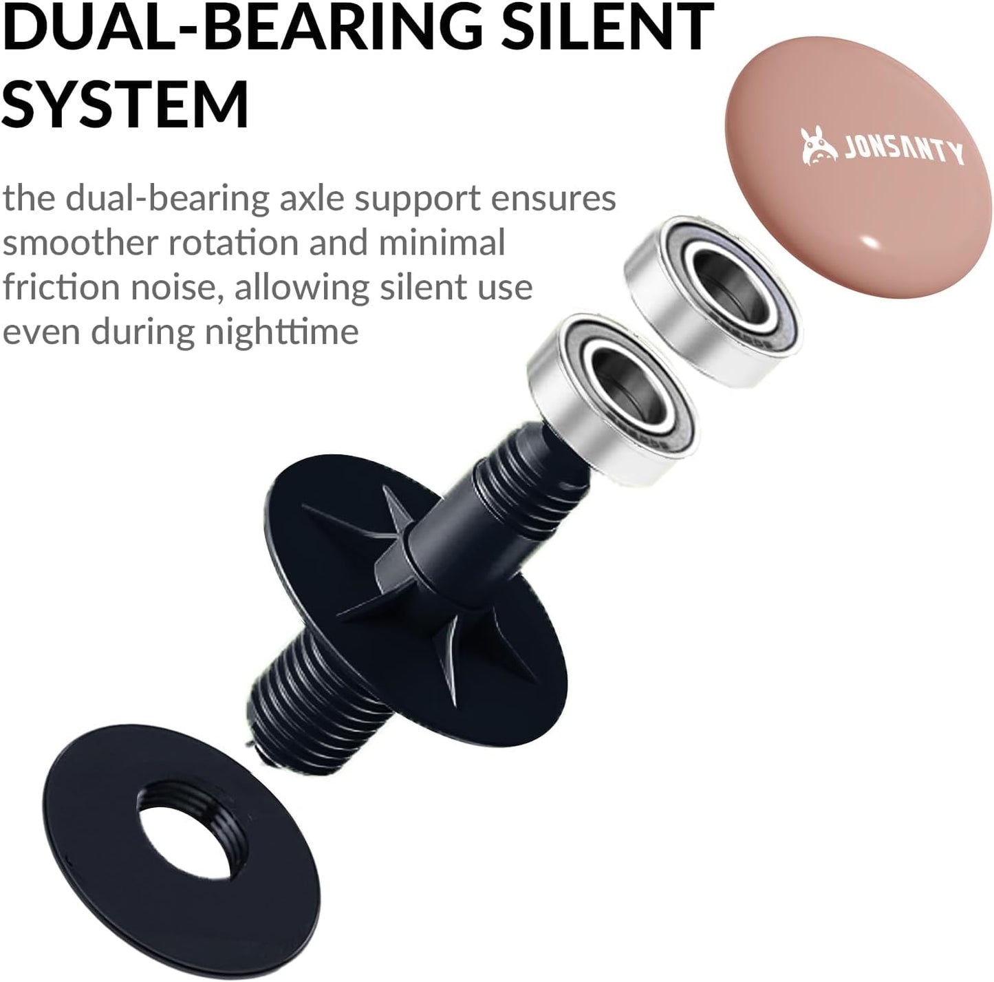 8.4" Silent Hamster Wheel, Non-Slip Track, Exercise, Release Stress, Relieve Anxiety, Adjustable Height Stand, for Syrian Dwarf Hamster, Gerbil, Mice, Other Small Medium Sized Pets, Green