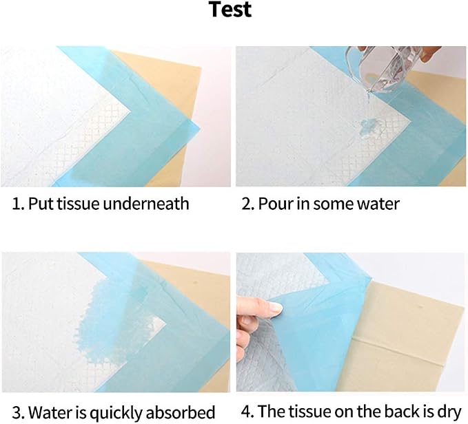 2 Pcs Guinea Pig Bed Mat Washable, Rabbit Winter Bed Pad for Indoor, Warm Small Animal Bed Mattres & Rabbit Pee Pads, Pet Toilet/ Potty Training Pads, Super Absorbent Guinea Pig Disposable Diaper