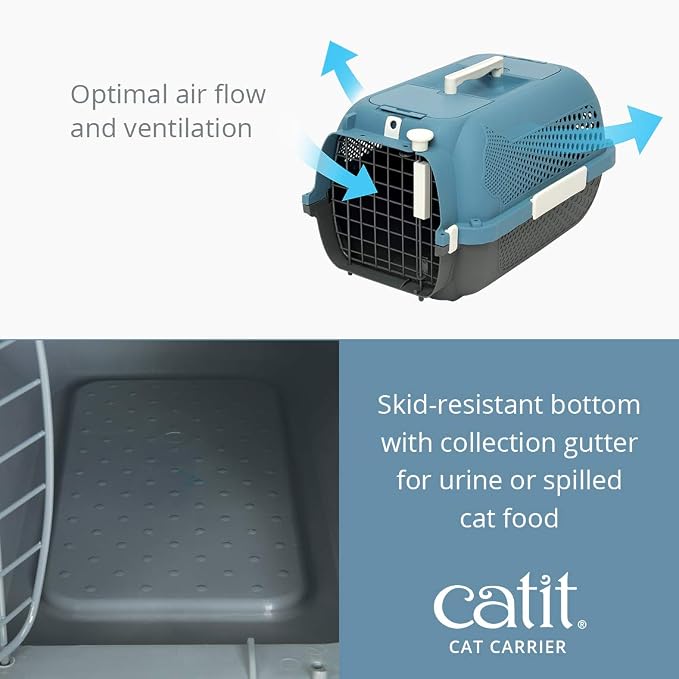 Catit Voyageur Catr Carrier, Medium, Turquoise, 41384