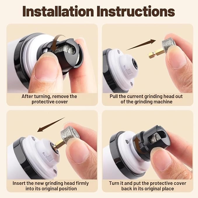 2026 Upgraded Silent Groom Pro Nail Grinder for Dogs & Cats, 3-Speed Cordless silent grooming pro with LED Light, 2000mAh Long Battery Life, Painless Paws Grooming for Small Medium Large Pets (White)