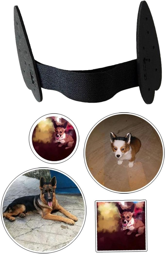 2Pcs Pet Dog Ears Care Tool Ear Stand Up,Dog Ears Sticker for German Dog, Doberman Pinscher, Samoyed,Horse